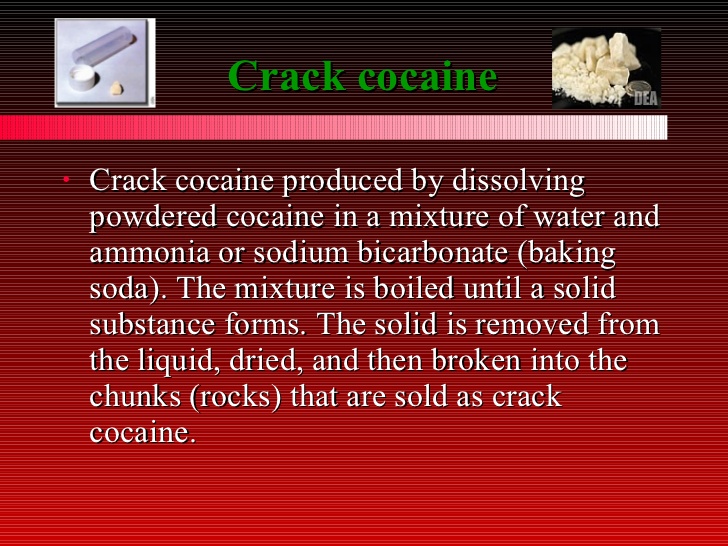 cook half gram coke into crack
